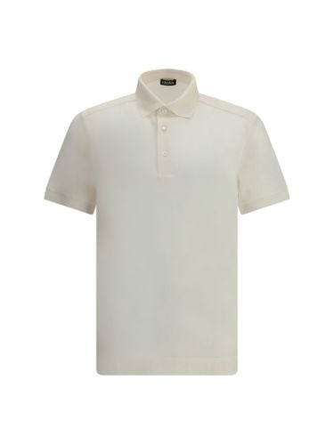 Zegna Cotton Polo Shirt - Zegna - Modalova