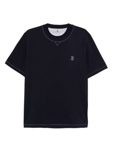Logo Cotton T-shirt - Brunello Cucinelli - Modalova