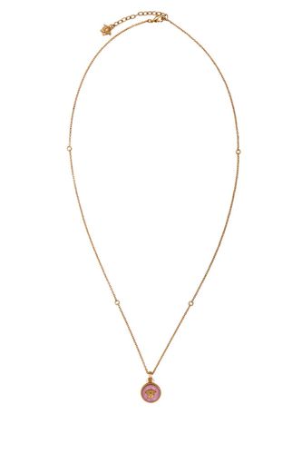 Versace Gold Metal Necklace - Versace - Modalova