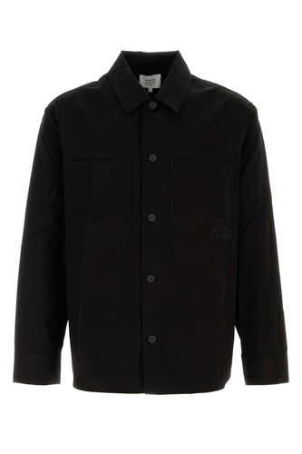 Maison Kitsuné Black Cotton Shirt - Maison Kitsuné - Modalova