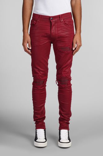 AMIRI Jeans In Bordeaux Cotton - AMIRI - Modalova