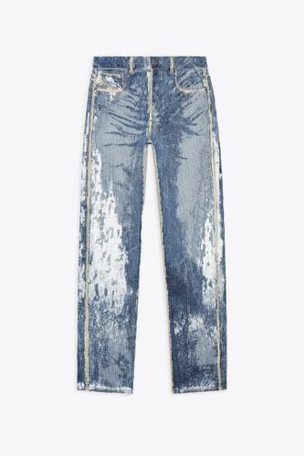 D-ark-s5 Light blue 5 pockets jeans with all-over sequins - D Ark S5 - Diesel - Modalova