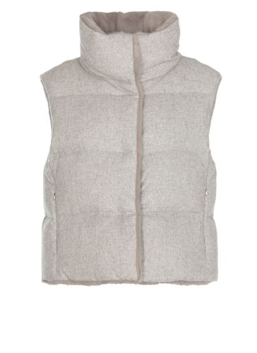 Herno Silk And Cashmere Vest - Herno - Modalova