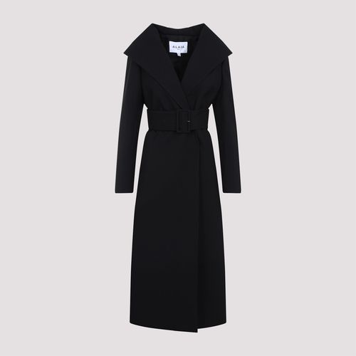 Alaia Alaïa Hooded Coat - Alaia - Modalova