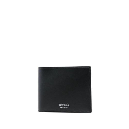 Ferragamo Logo Stamp Bi-fold Wallet - Ferragamo - Modalova