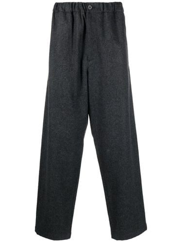 Jil Sander Grey Cotton Trousers - Jil Sander - Modalova