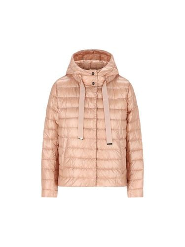 Quilted Hooded Drawstring Puffer Jacket - Herno - Modalova