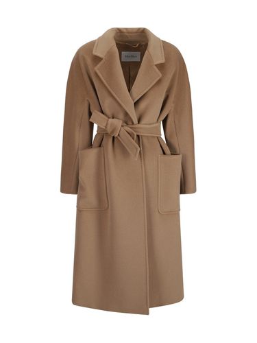 Max Mara Belted Long-sleeved Coat - Max Mara - Modalova