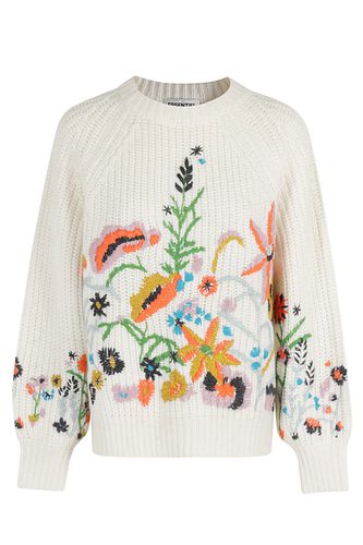 Glossy Embroidered Knit Pull - Essentiel Antwerp - Modalova