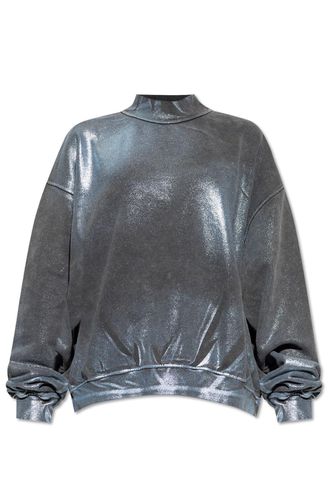 F-alexan Mtallic Finish Sweatshirt - Diesel - Modalova