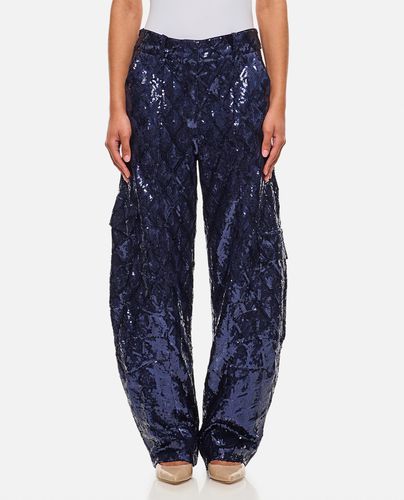 Sequins Cargo Pants - Rotate by Birger Christensen - Modalova