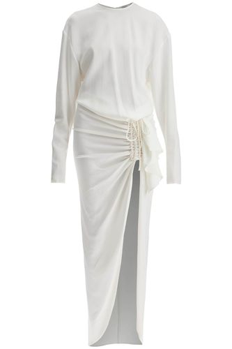 Maxi Draped Dress With - Christopher Esber - Modalova