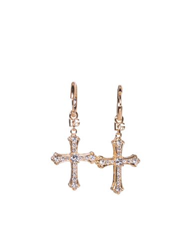 Creola Gold Earrings - Dolce & Gabbana - Modalova