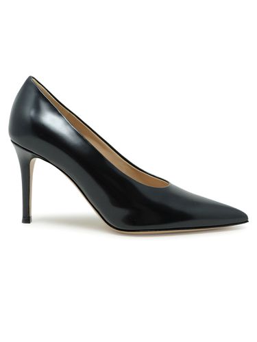 Gianvito Rossi Black Leather Pumps - Gianvito Rossi - Modalova