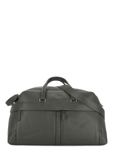 Micron Pebbled Leather Duffel Bag - Orciani - Modalova