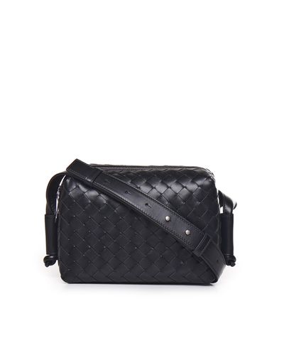 Camera Bag With Woven Loop - Bottega Veneta - Modalova