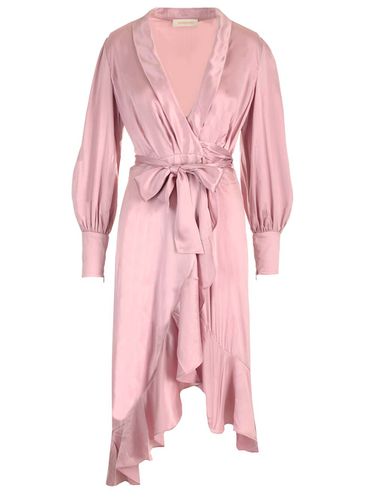 Zimmermann Pale Pink Silk Dress - Zimmermann - Modalova