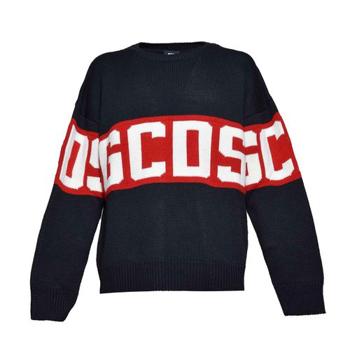 GCDS Band Logo Knitted Jumper - GCDS - Modalova