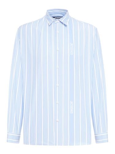 Striped Collared Long-sleeve Shirt - Jacquemus - Modalova