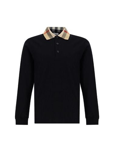 Burberry Long Sleeve Polo Shirt - Burberry - Modalova