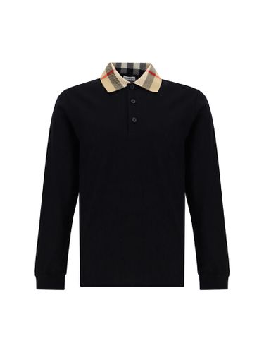 Burberry Long Sleeve Polo Shirt - Burberry - Modalova