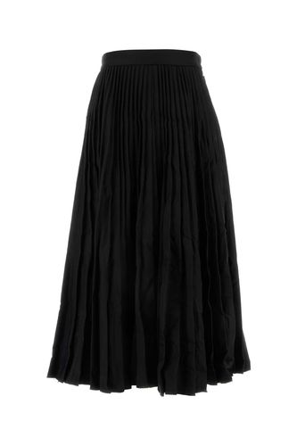 Balenciaga Black Wool Skirt - Balenciaga - Modalova