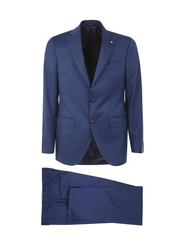 Wool Suit With Two Buttons - Sartoria Latorre - Modalova