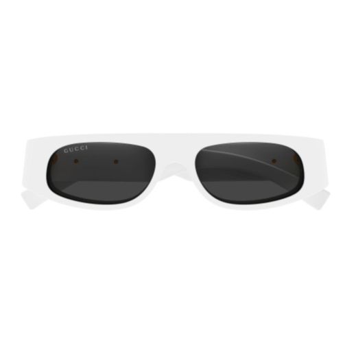 Gg1771s002 White White Grey - Gucci Eyewear - Modalova