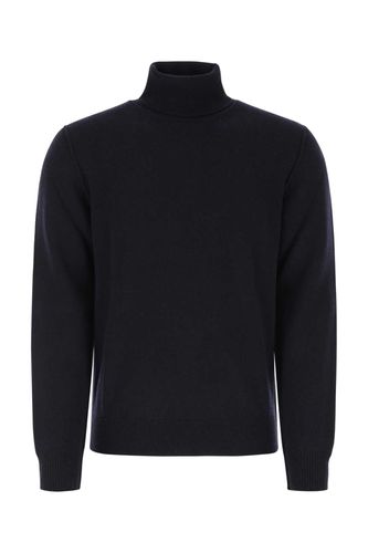 Dark Blue Cashmere Sweater - Maison Margiela - Modalova