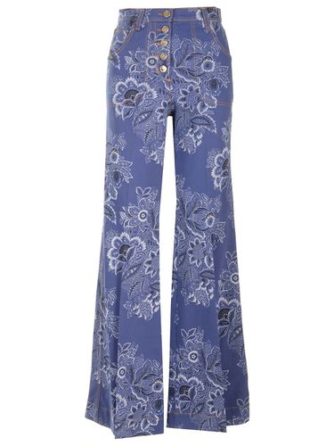 Etro Printed Flare Jeans - Etro - Modalova