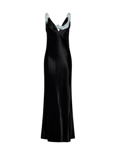 Back Satin Long Dress - Bottega Veneta - Modalova