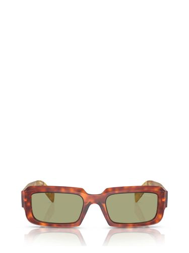 Pr 27zs Cognac Tortoise Sunglasses - Prada Eyewear - Modalova