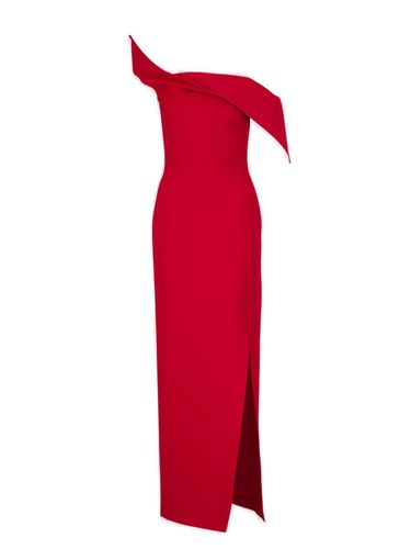 Off-shoulder Asymmetric Maxi Dress - Roland Mouret - Modalova