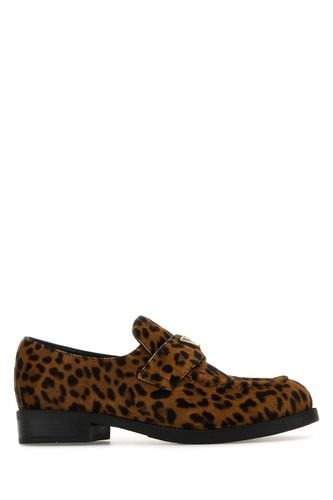 Prada Printed Calf Hair Loafers - Prada - Modalova