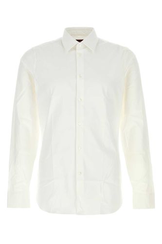 Gucci White Stretch Poplin Shirt - Gucci - Modalova