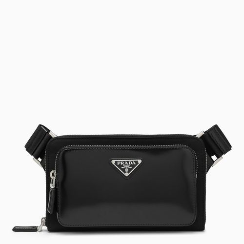 Prada Black Leather Shoulder Bag - Prada - Modalova