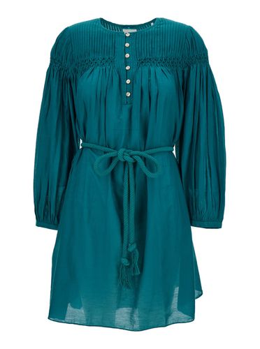 Adeliani Belted Mini Dress In Cotton Blend Woman - Marant Étoile - Modalova