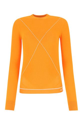 Orange Viscose Blend Sweater - Bottega Veneta - Modalova