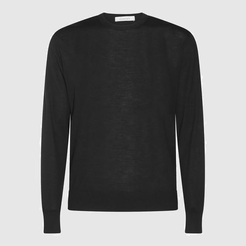 Cruciani Black Wool Knitwear - Cruciani - Modalova