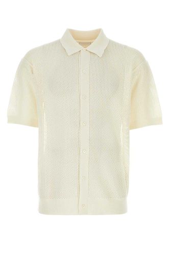 Short-sleeved Collared Cardigan - Prada - Modalova