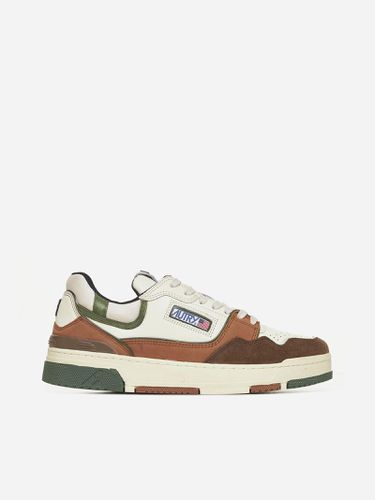 Medalist Leather, Fabric And Suede Sneakers - Autry - Modalova