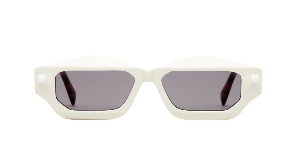 Kuboraum Mask Q6 - Ivory Sunglasses - Kuboraum - Modalova