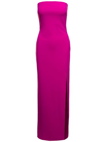 Maxi zora Dress With Deep Front Vent In Polyester Woman - Solace London - Modalova