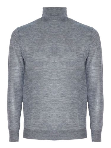 Kangra Grey Wool Sweater - Kangra - Modalova