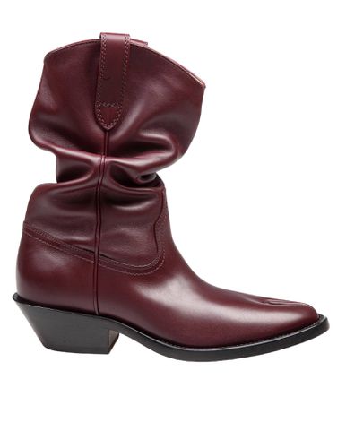 Tabi Texan Boot In Leather Color - Maison Margiela - Modalova