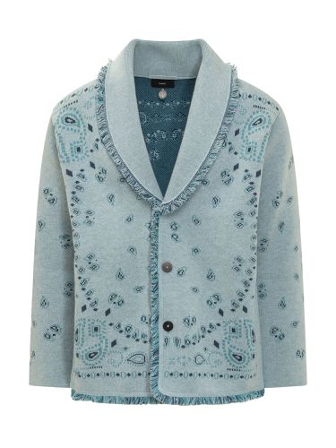 Alanui Bandana Jacquard Cardigan - Alanui - Modalova