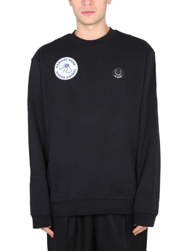Sweatshirt With Patch - Fred Perry by Raf Simons - Modalova