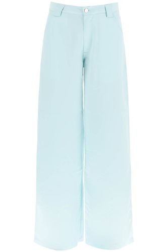 Collina Strada Wide-leg Satin Pants - Collina Strada - Modalova