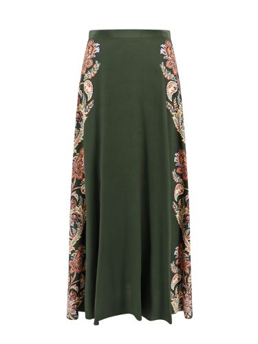 Dark Paisley Print Long Skirt - Etro - Modalova