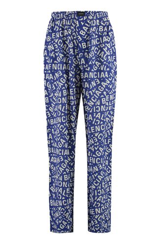 Balenciaga Printed Silk Pants - Balenciaga - Modalova